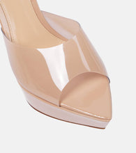 Gianvito Rossi Betty PVC and leather sandals