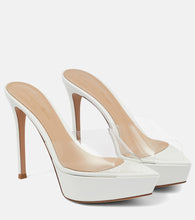 Gianvito Rossi Betty PVC and leather sandals - Gianvito Rossi Betty PVC 和皮革凉鞋