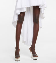 Gianvito Rossi Betty PVC and leather sandals