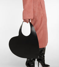 Coperni Heart leather tote