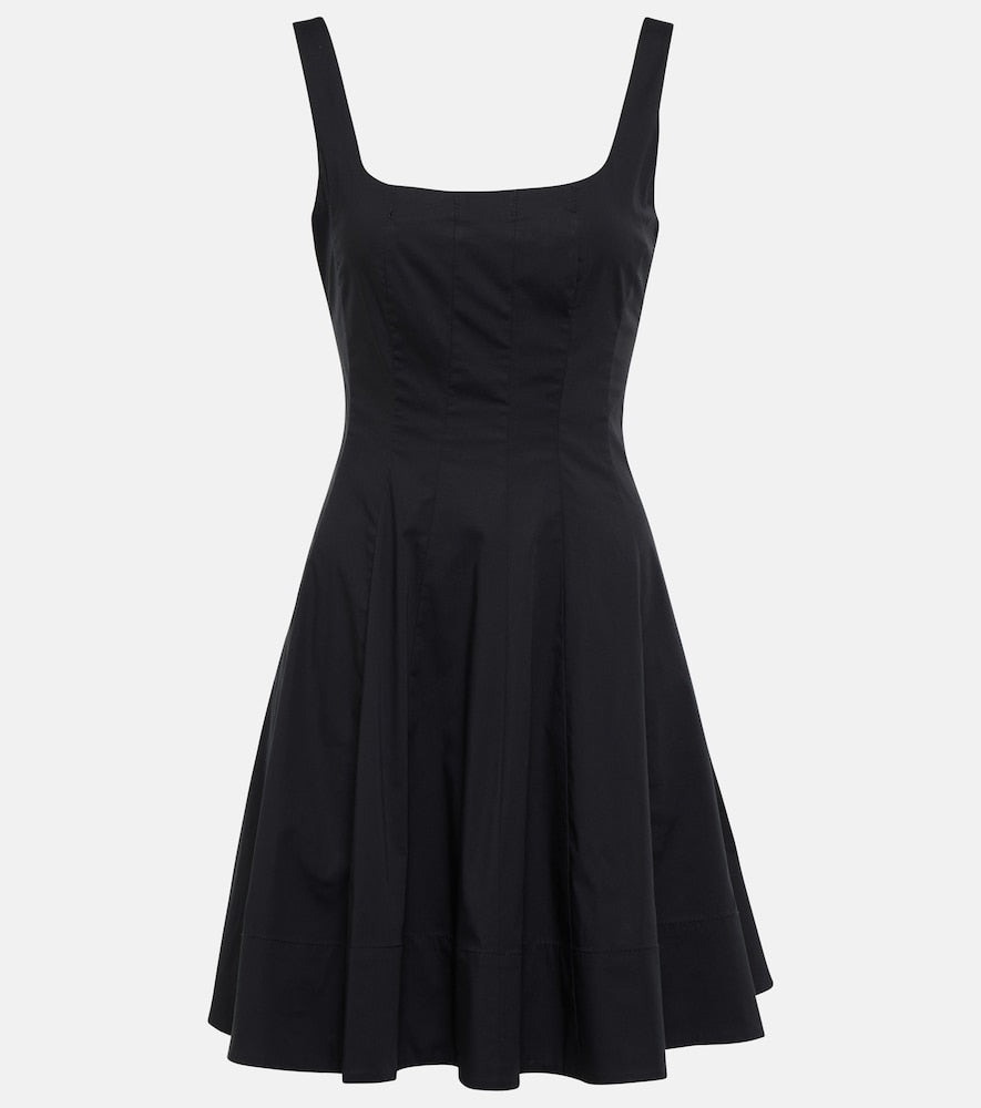 Staud Wells cotton minidress. Staud Wells 棉质迷你连衣裙