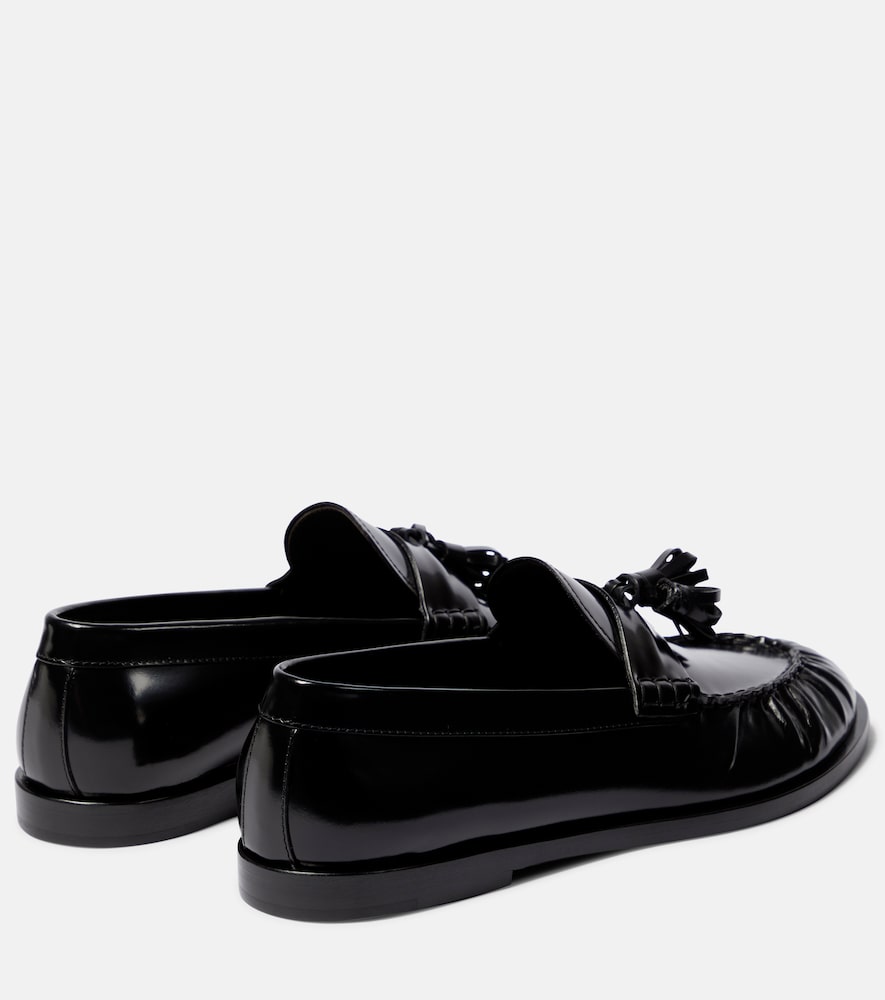 The Row Men's patent leather loafers in Black - Loafers