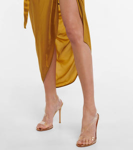 Gianvito Rossi Metropolis 105 PVC slingback sandals