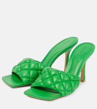 Bottega Veneta Padded 90 leather sandals