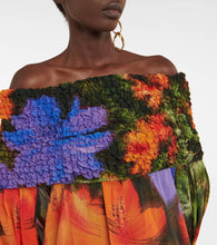 Dries Van Noten Smocked cotton midi dress