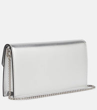 Christian Louboutin Loubi54 leather clutch