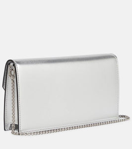 Christian Louboutin Loubi54 leather clutch