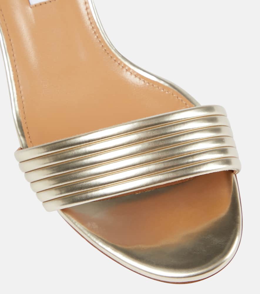 Aquazzura Sundance 50 faux leather sandals