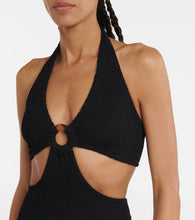 Hunza G Cecile cutout minidress