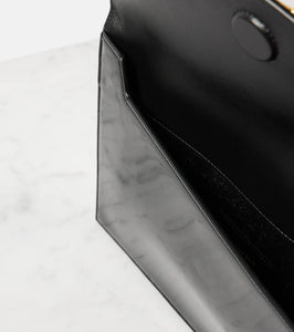 Saint Laurent Uptown patent leather clutch