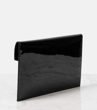 Saint Laurent Uptown patent leather clutch