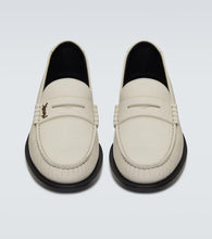 Saint Laurent Le Loafer leather penny loafers