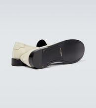 Saint Laurent Le Loafer leather penny loafers