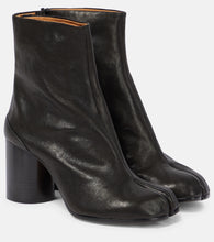 Maison Margiela Tabi leather ankle boots - Maison Margiela Tabi 皮革踝靴
