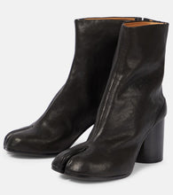 Maison Margiela Tabi leather ankle boots
