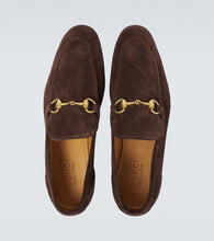 Gucci Jordaan suede loafers