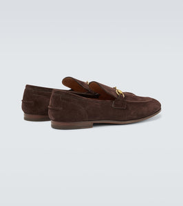 Gucci Jordaan suede loafers