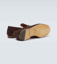 Gucci Jordaan suede loafers