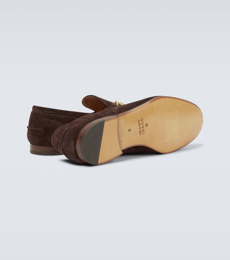 Gucci Jordaan suede loafers
