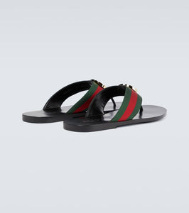 Gucci Interlocking G thong sandals