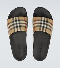 Burberry Vintage checked slides