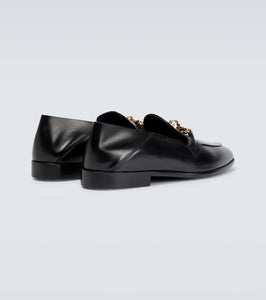 Versace Medusa Chain leather loafers