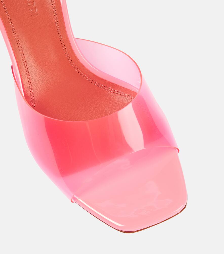 Amina Muaddi Lupita PVC mules