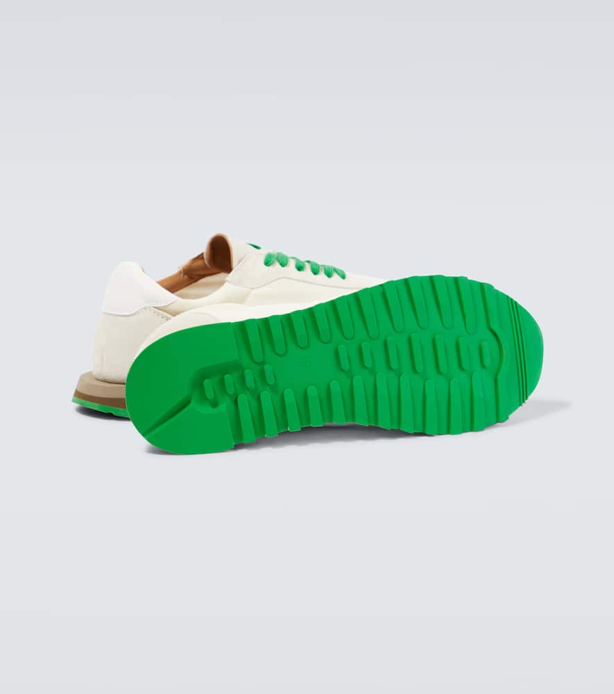 The Row Owen Runner mesh and suede sneakers