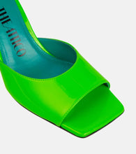 The Attico Piper 85 patent leather sandals