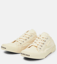 Balenciaga Paris distressed open-back sneakers
