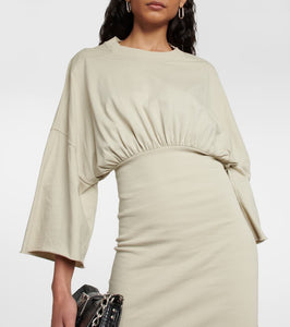 Rick Owens DRKSHDW Tommy jersey minidress