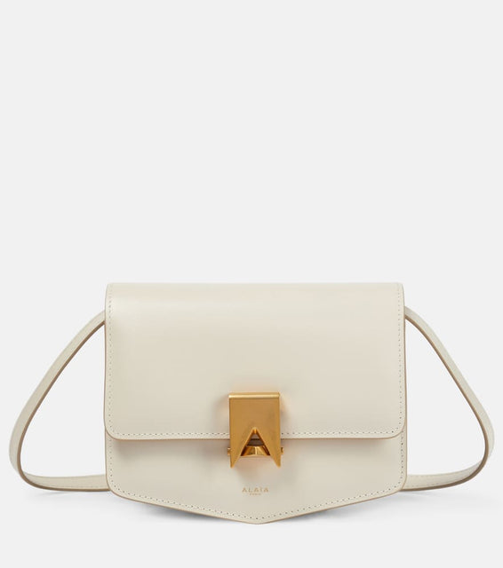 Alaia Le Papa Small leather crossbody bag. Shop Alaia Shoulder Bags for women now.