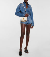 Alaia Le Papa Small leather crossbody bag