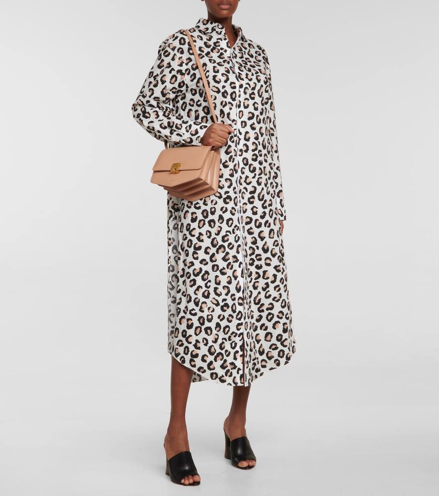 Alaia Le Papa Large leather crossbody bag