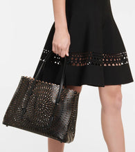 Alaia Le Mina 32 New Vienne leather tote bag