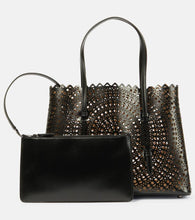 Alaia Le Mina 32 New Vienne leather tote bag