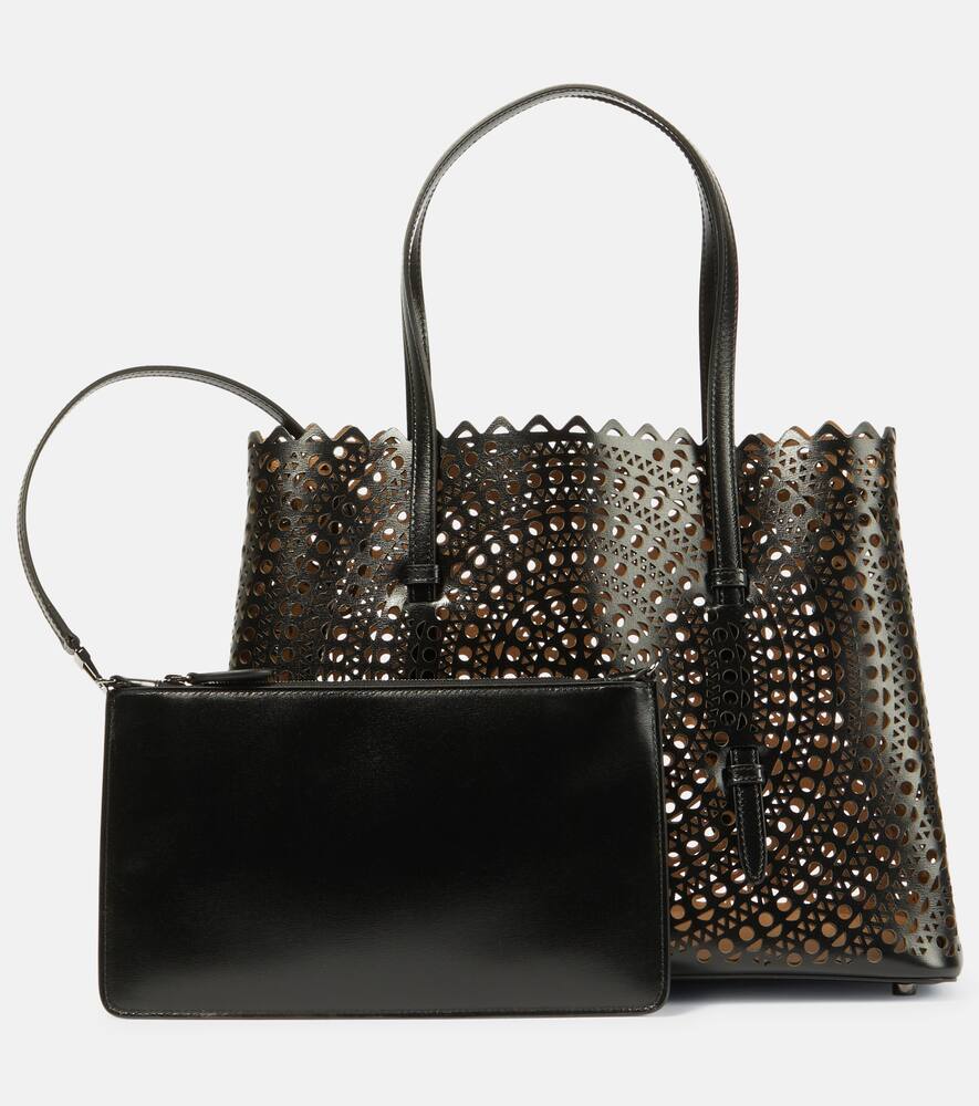Alaia Le Mina 32 New Vienne leather tote bag