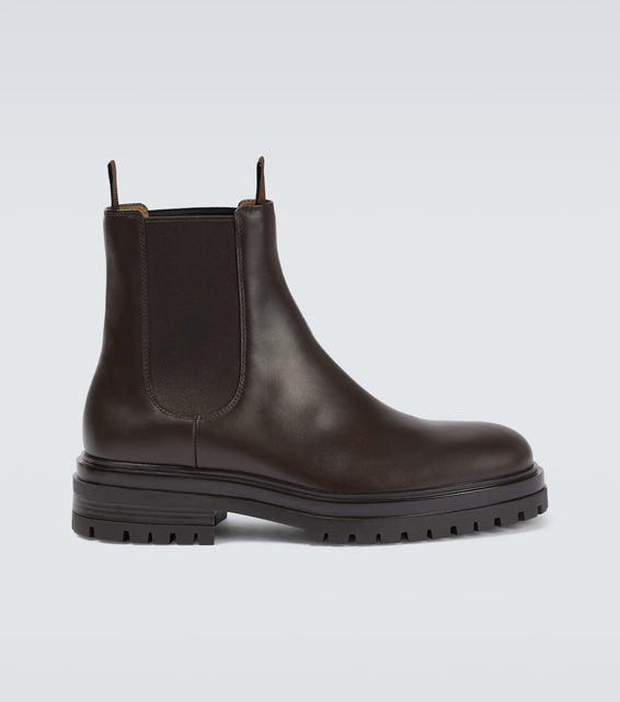 Gianvito Rossi Chester leather Chelsea boots