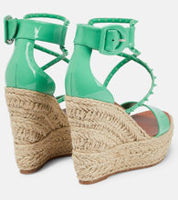 Christian Louboutin Chocazeppa 120 embellished wedge sandals