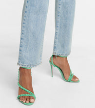 Christian Louboutin Mafaldina Spikes 100 leather sandals