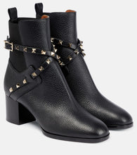Valentino Garavani Rockstud leather ankle boots
