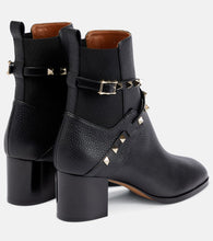 Valentino Garavani Rockstud leather ankle boots