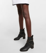 Valentino Garavani Rockstud leather ankle boots