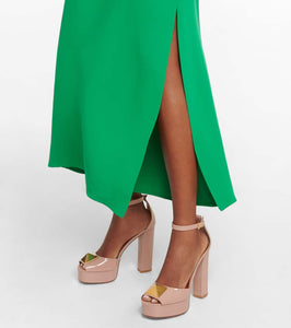 Valentino Garavani One Stud patent leather platform sandals