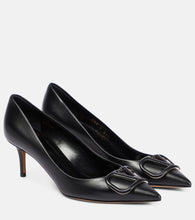 Valentino Garavani VLogo leather pumps - Valentino Garavani VLogo 皮革高跟鞋