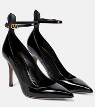 Valentino Garavani Tan-Go patent leather pumps