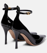 Valentino Garavani Tan-Go patent leather pumps
