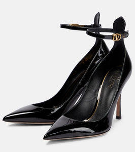 Valentino Garavani Tan-Go patent leather pumps