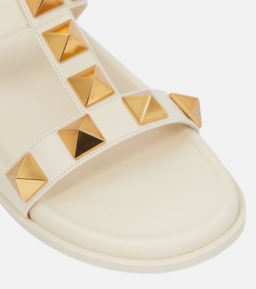 Valentino Garavani Roman Stud leather slides