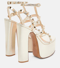 Valentino Garavani Rockstud leather platform sandals